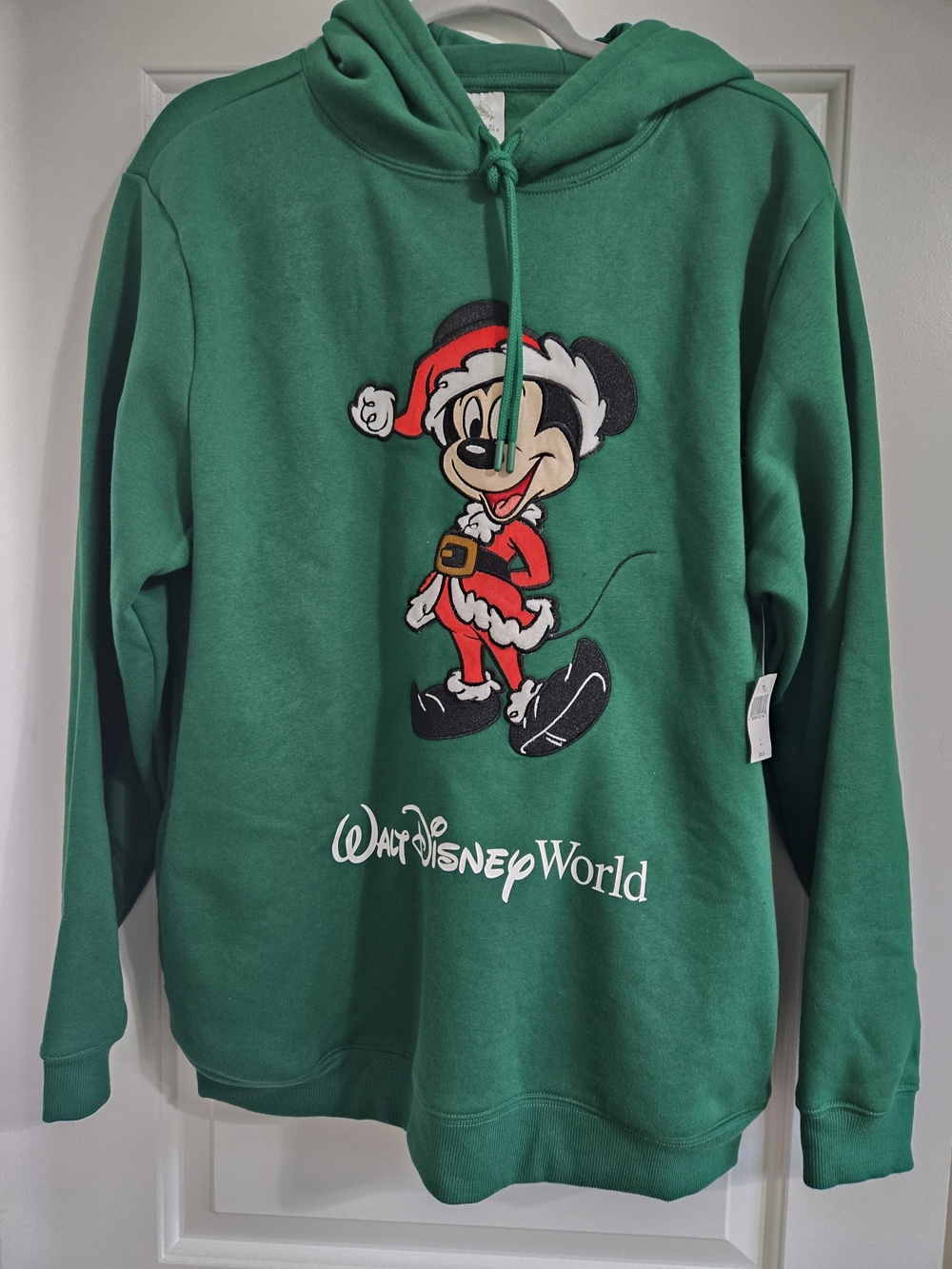 Disney Green Mickey Mouse Holiday Hoodie